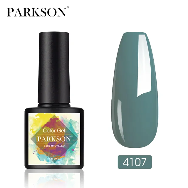 Parkson No Wipe Top Coat Base Coat Nail Gel polish Design Enhancer Varnish Semi Permanent Soak Off UV LED Nail Art Tool 4107