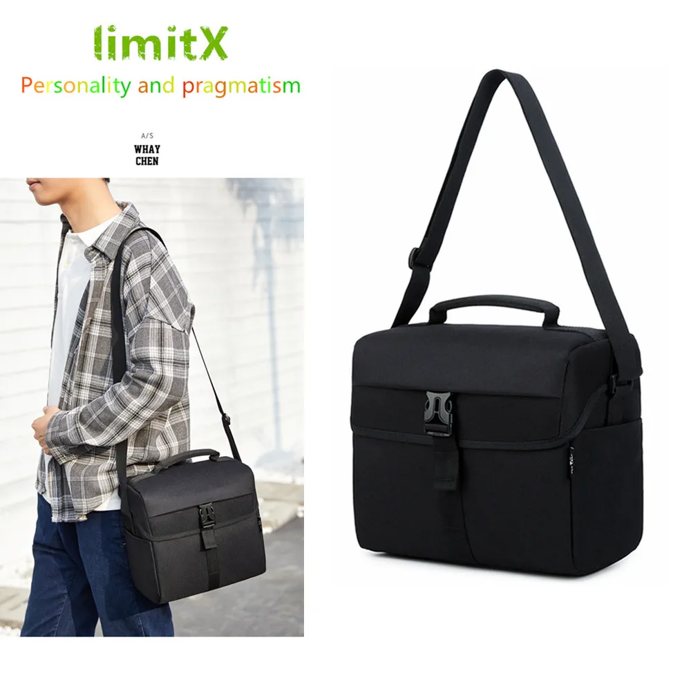 Camera Bag Case Messenger Sling Shoulder Bag for Canon EOS R RP R5 R6