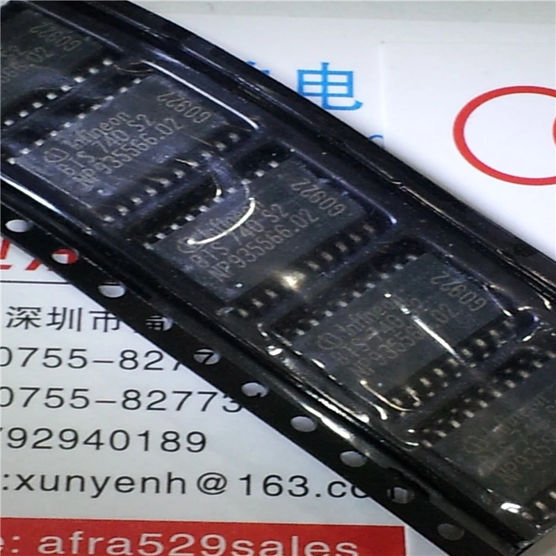 20PCS/LOT BTS 740 S2 BTS740S2 SOP 20 BTS740 Control turn signal lamp IC ...