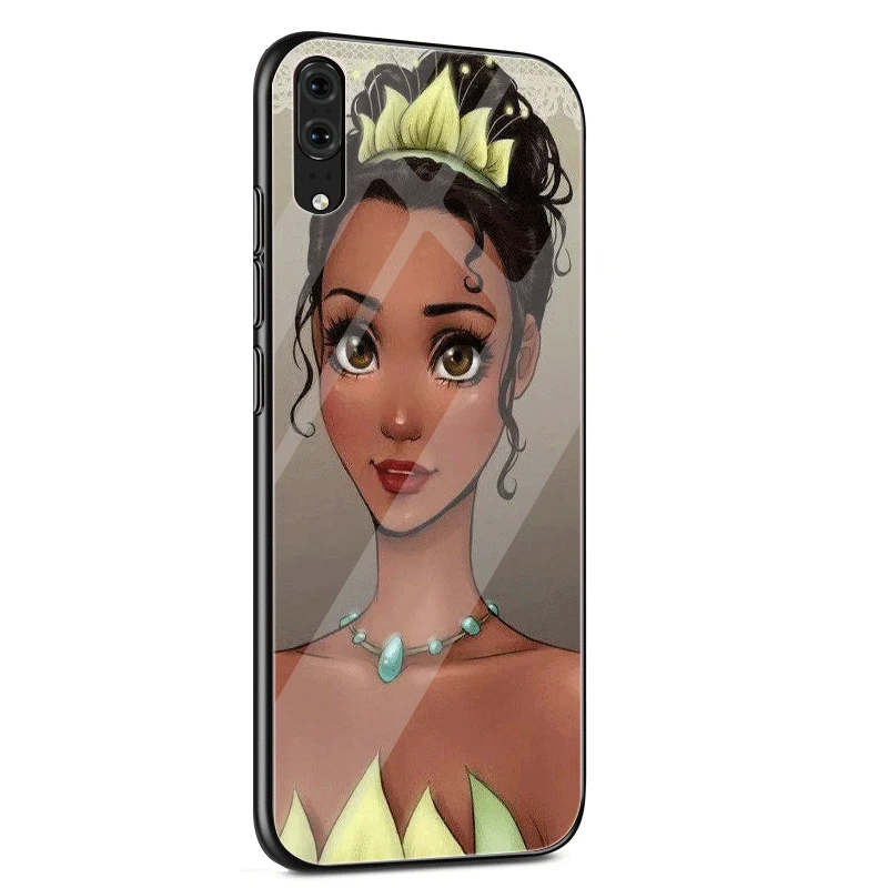 Стеклянный мобильный чехол для телефона huawei P30 P10 P20 7A Y6 Y9 P Smart mate 20 Honor 9 10 8X Lite Pro Чехол модная королева принцесса