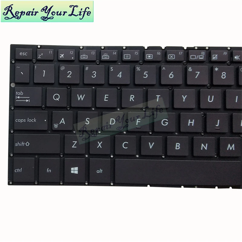  RU Russian US laptop keyboard for ASUS UX330CA UX330 English keyboard with backlit new 0KNB0-2601US