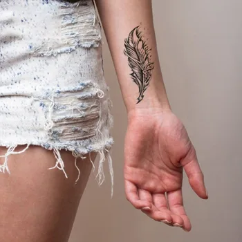 

Removable Fake Tattoos Temporary Tattoo Stickers Universal Beauty Decal Disposable Beauty Sticker For Women Man