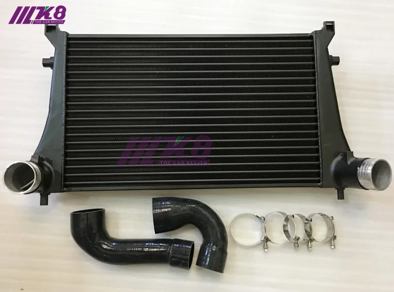 Intercooler Kit FOR A3/S3 / Golf 7 GT I/R MK7 golf 7 EA888 TT TTS Seat leon Octavia 1.8TSI 2.0TSI  65mm thick tank