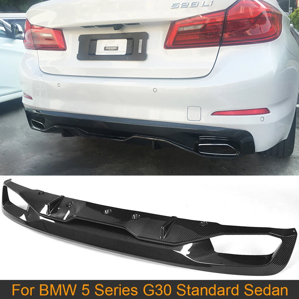 Диффузор губа на задний бампер спойлер для BMW 5 серии G30 Стандартный Седан 4 двери