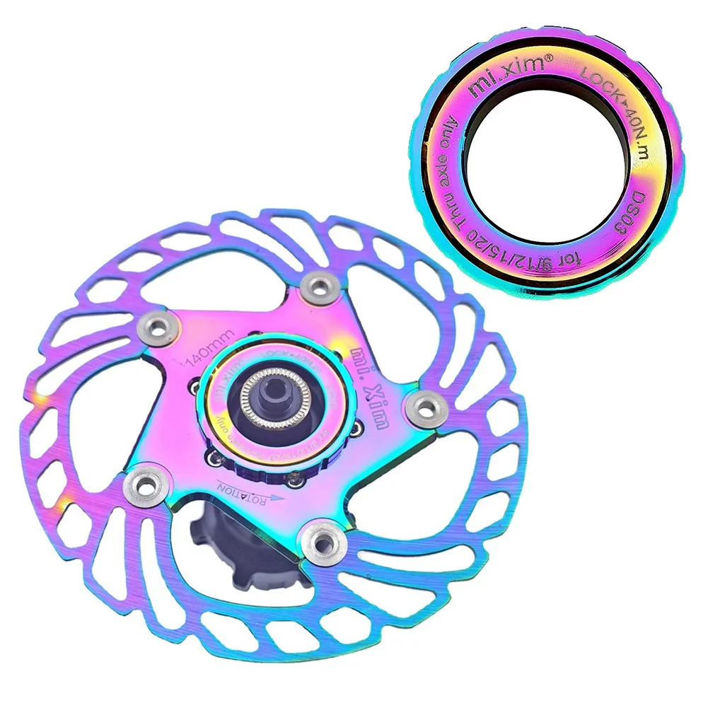 Mi.Xim MTB Road Bike Center Lock Cover Ring Ultralight Aluminum Alloy Disc Brake Center Lock Cap 44mm Parts