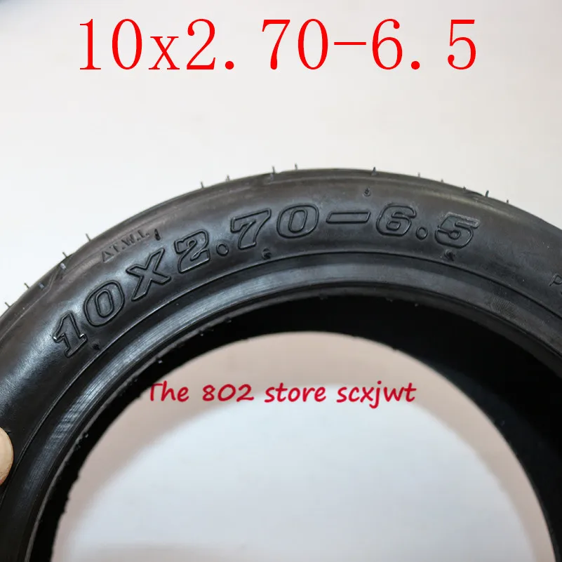 Хорошее качество 10 дюймов вакуумные шины 10x2. 70-6,5 бескамерные шины подходят для электрического скутера сбалансированные для многих размеров как это 10*2,70-6,5