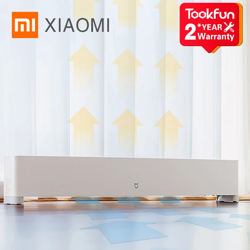 Плинтус XIAOMI MIJIA 2200 Вт водозащита IPX4 контроль температуры управление через