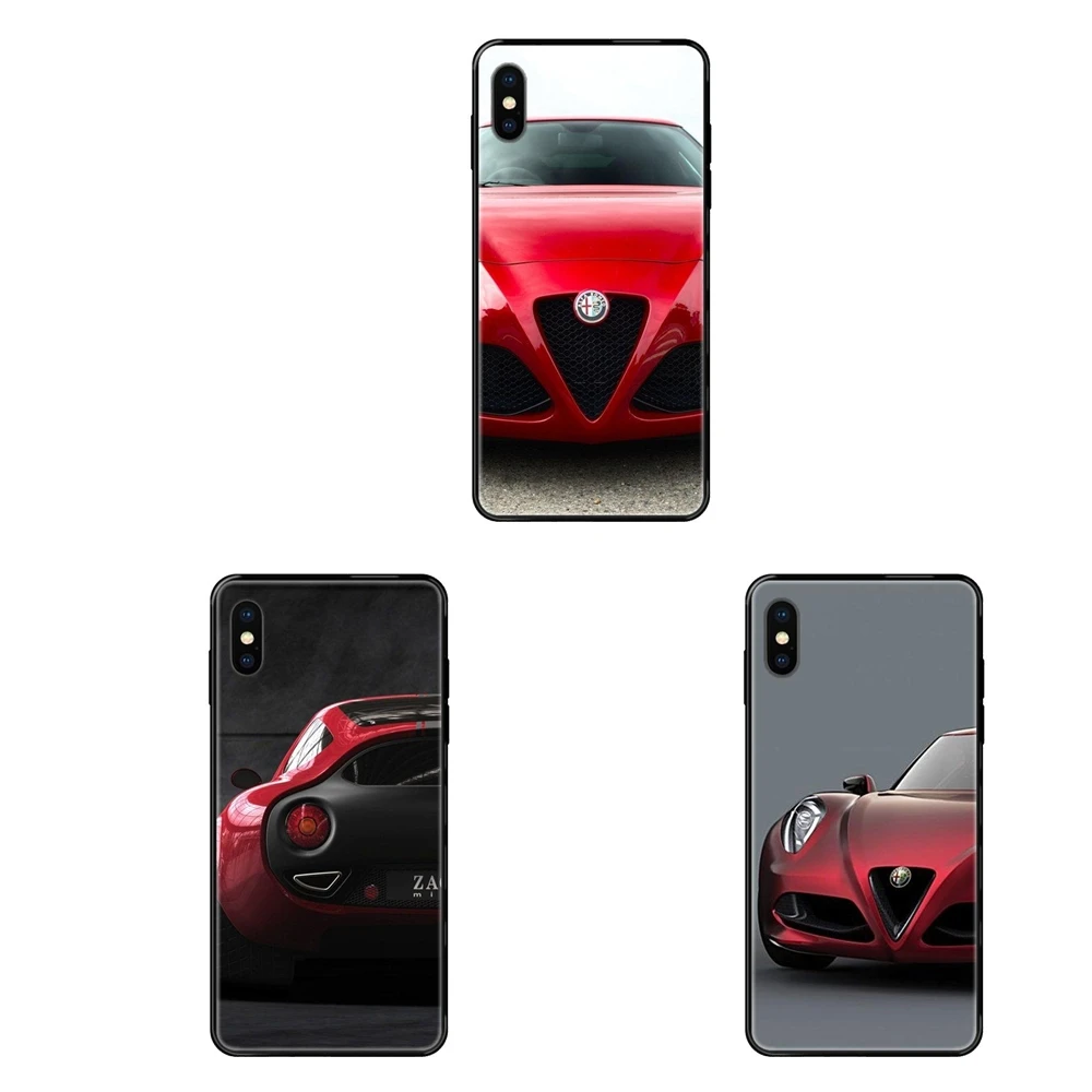 Редкий роскошный спортивный автомобиль Alfa Romeo для Huawei P8 P9 P10 P20 P30 P40 P Smart Lite Plus Pro 2017