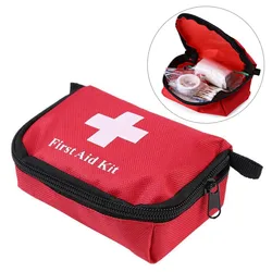 Caso médico ao ar livre leve conveniente náilon compacto caminhadas acampamento sobrevivência viagem primeiros socorros de emergência saco vazio #289201