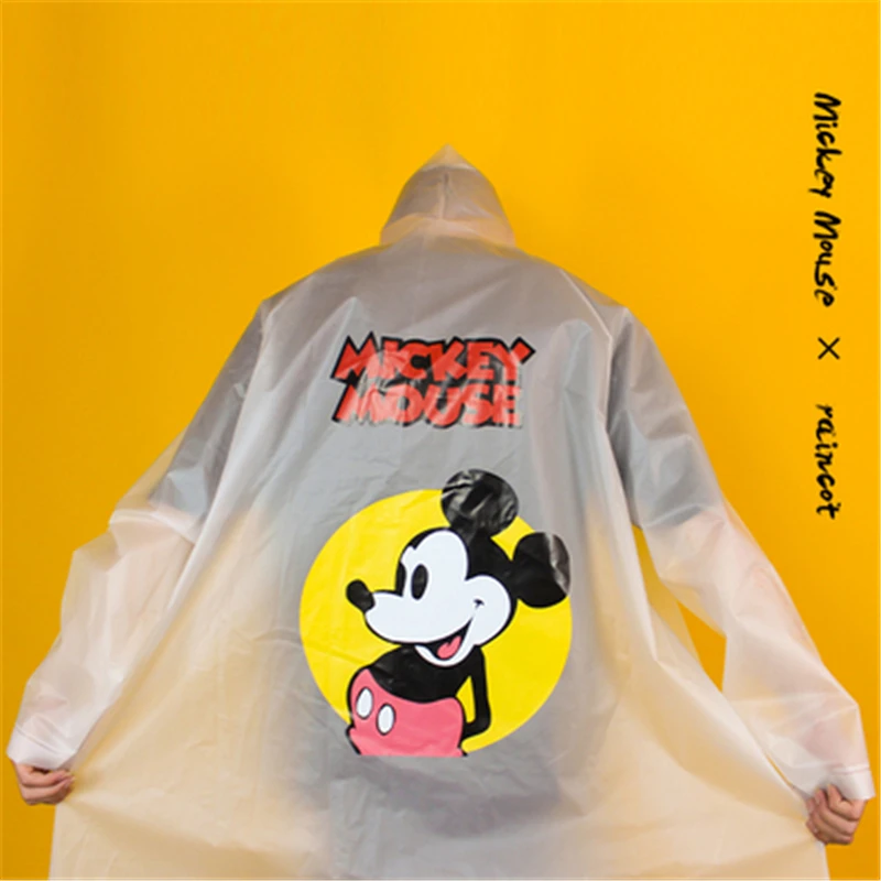 Sin cabeza efectivo Acuoso Disney-chubasquero de Mickey para adultos, Poncho impermeable de Material  EVA para niñas y mujeres, equipo de lluvia, traje de viaje para caminar _ -  AliExpress Mobile