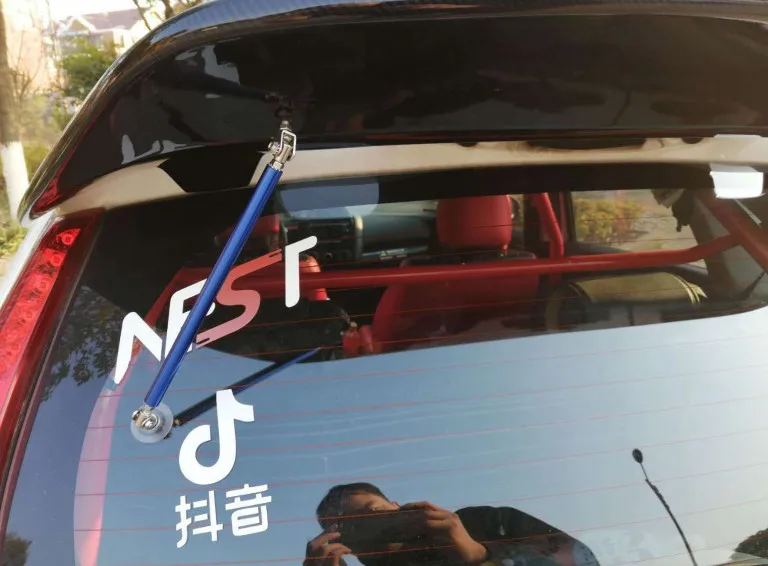 Для Honda Jazz Fit спойлер хэтчбек JDM gk5 стиль ABS Материал заднее крыло автомобиля праймер цвет задний спойлер