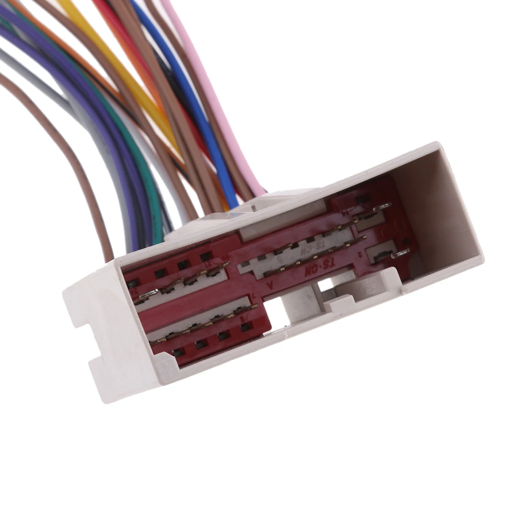 1 Pcs Audio Car Stereos Wiring Harness CD Player Wire For Ford / Hyundai / Lincoln / Mercury Series Etc 18 cm / 7.08 Inch
