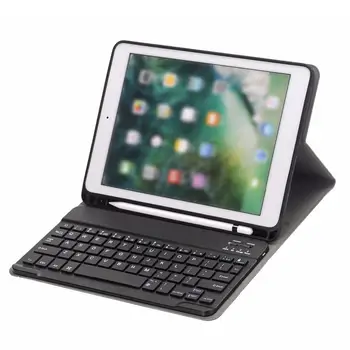 

Universal Pen Nest Leather Case Keyboard Detachable Aluminum Alloy Keyboard Holster For Ipad9.7 For Ipad Air 1 2