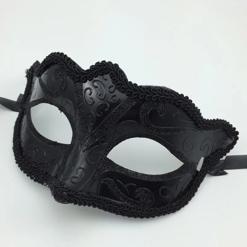 30 pçs luxo veneziano masquerade máscara feminina