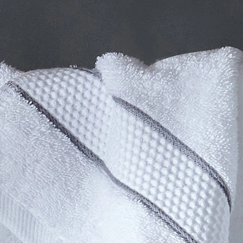 Super Soft Thick Cotton Bath Towel Set Face Hand Shower Towels for Home Bathroom Hotel Beach Adults Kids 3 Sizes High Quality 4