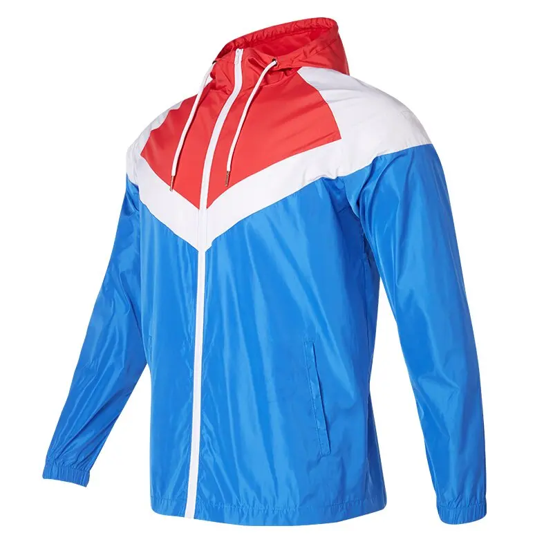 Vansydical, куртки для бега для мужчин, уличная толстовка, ветровки, мужские спортивные тренировочные топы для фитнеса, тренировочные спортивные костюмы для бега - Цвет: MBF9113
