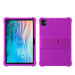 Children's Soft Silicone Stand Case for 10-Inch Tablets - Durable and Protective (PURPLE)