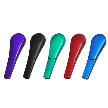 

Creative Magnet Metal Pipe Detachable Spoon Shape Smoking Pipe Cigarette Tobacco Herb Pocket Size Pipes Smoking Tool