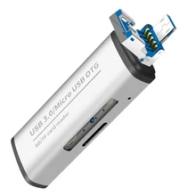 Компьютерный кард-ридер 2 в 1 USB3.0 Многофункциональный Otg высокоскоростной TF/цифровое устройство чтения карт безопасности несколько настольных карт-ридер
