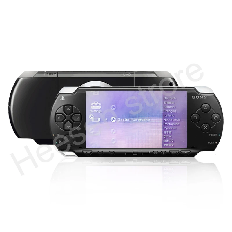Sony-consola de juegos Portátil PSP 1000 PSP-1000, Original, reacondicionado, 16, 32, 64 y 128GB, tarjeta de memoria, color negro - Imagen 5