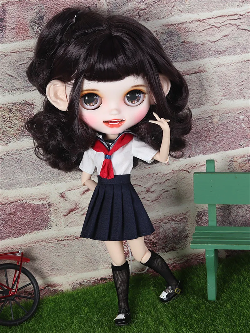 1/6 BJD кукла 19 суставов тело белая кожа мягкие вьющиеся волосы резные Губы Улыбка SD Подарочная игрушка по индивидуальному заказу