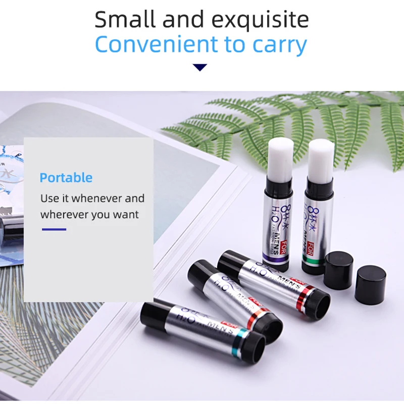 Hyaluronic кислота стиль мужской увлажняющий бальзам для губ оранжевый аромат Chapped губы помада для мужчин