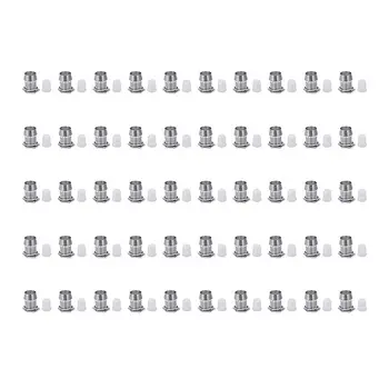 

50 Pieces Copper 5mm Light Emitting Diode LED Holder Mount Panel Display