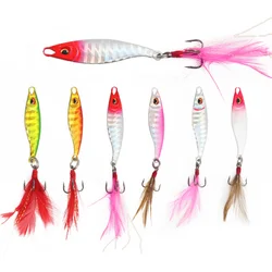 6Pcs Fishing Lures 5g/10g/15g Simulation Artificial Bait 3D Eyes Fake Baits Fishing Tackle Accessories