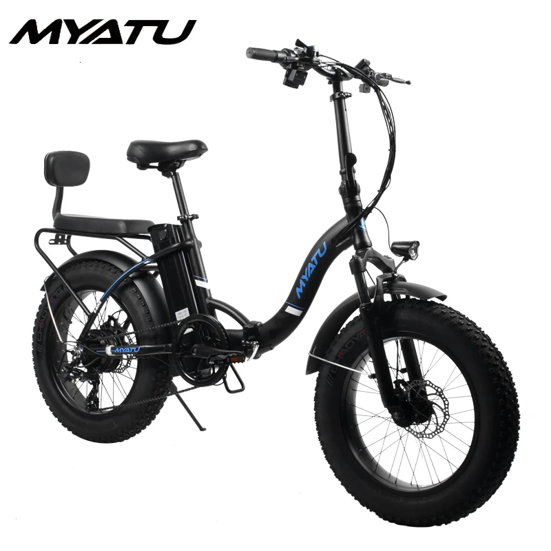 MYATUElectric bicycle 20 inch 36/48v folding lithium electric car adult generation driving electric car