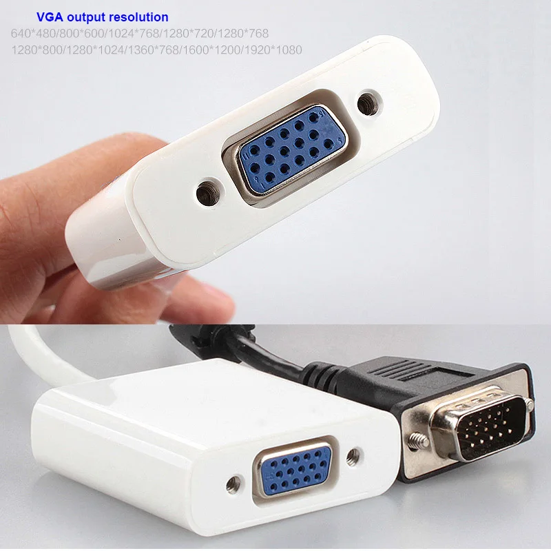 Raspberry Pi HDMI в VGA конвертер с аудио/портом питания для ТВ ноутбук макетная