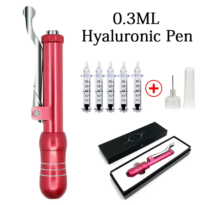 0.3ml Atomizer hyaluron pen for lip dermal filler No-Needle Noninvasive Nebulizer Anti-wrinkles hialuron pen face lifting - Номер модели: pen set