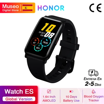 

Global Version Honor Watch ES Smart Watch 1.64'' AMOLED Touch Screen Heart Rate Monitoring Blood Oxygen 5ATM SmartWatch