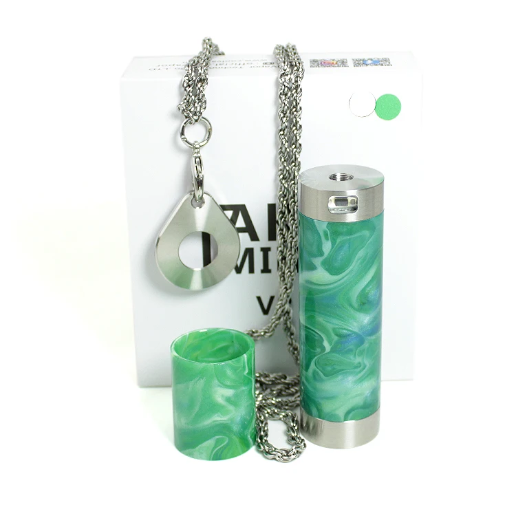 Cool SXK TAKIT MINI V2 18350 18650 механический мод из смолы и 316 SS макс. 30 Вт 80 мощность 24 мм vs AV mod