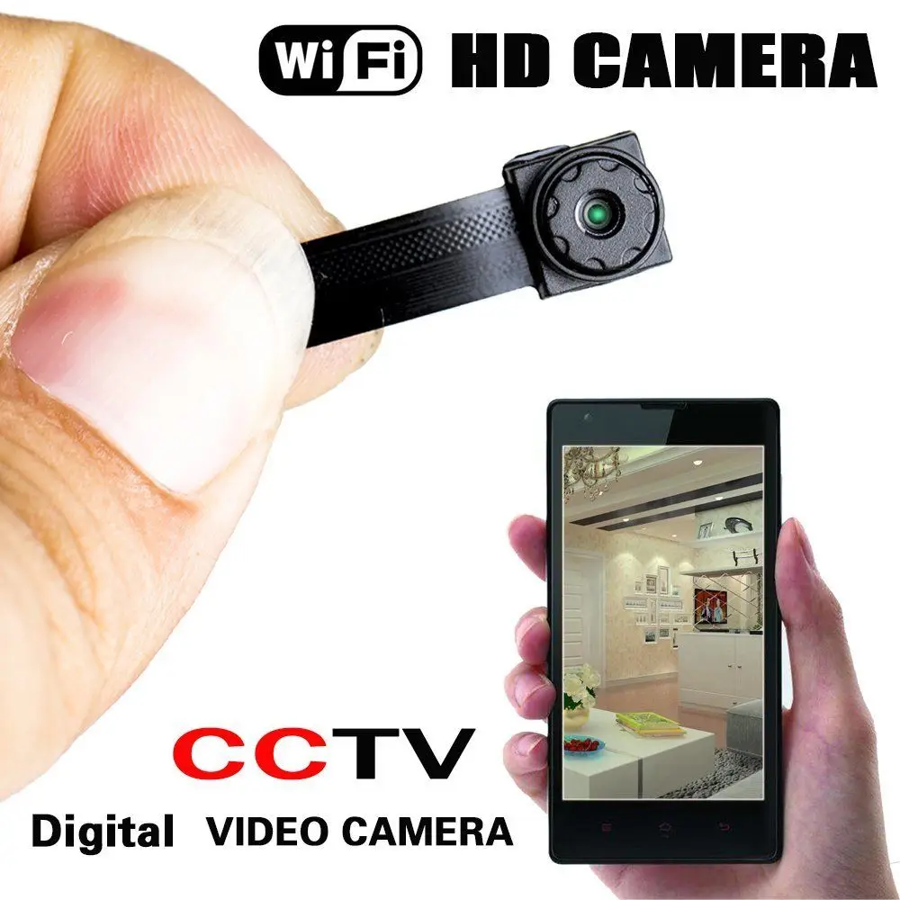 Беспроводная камера няня DIY цифровая видеокамера мини микро Dvr WIFI IP|Камеры