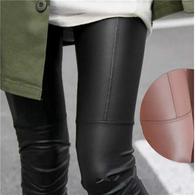spanx pants 2021 Women Sexy Black Brown Modal Leggings Leggin Plus Size Girl Pants Patent Leggings Drop Shipping lularoe leggings