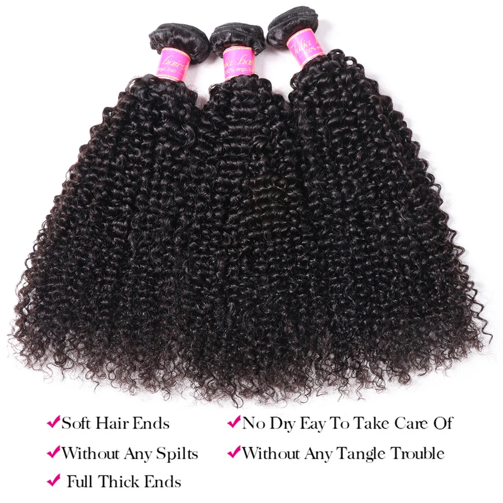 Malaysian Kinky Curly Human Hair Bundles 8-26 Inches Ali Julia Human Hair Weave Extensions 134 Pcs Curly Hair Bundles Deals (8)