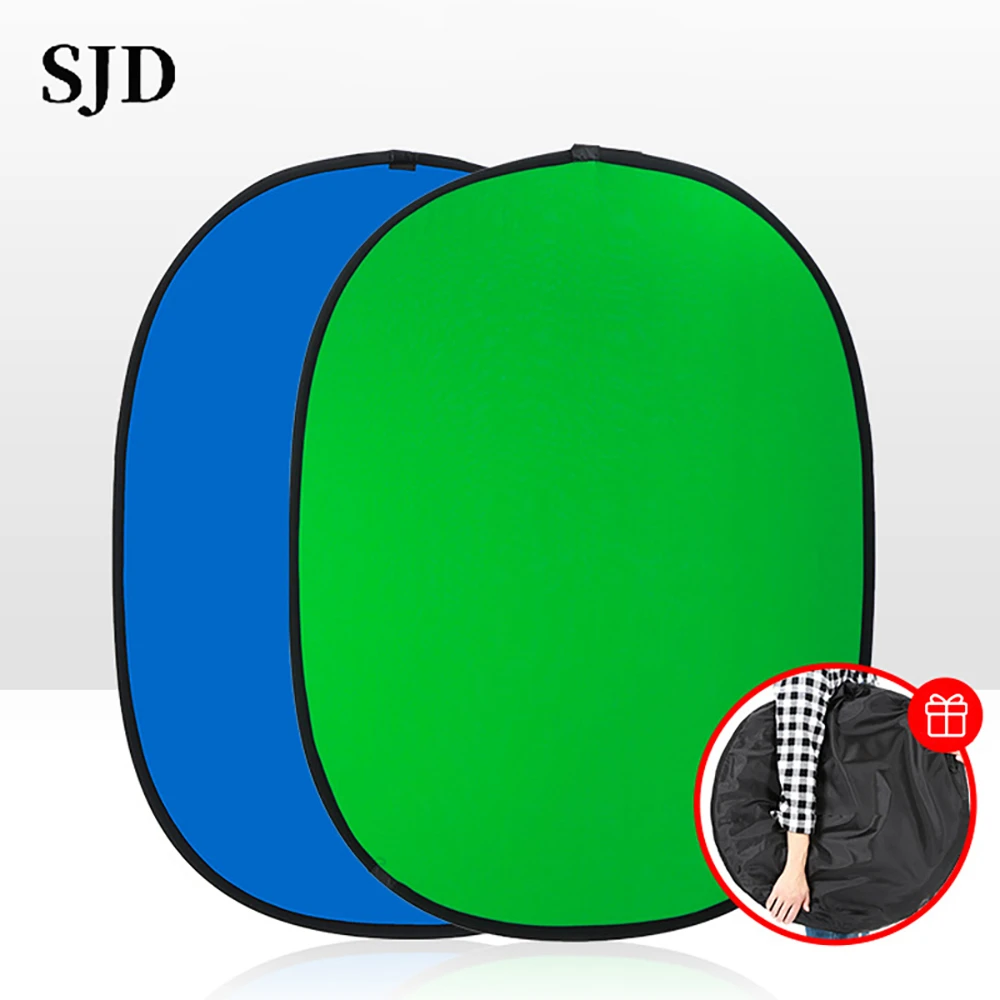 Accessoires De Photographie D Ecran Vert Photo De Fond A Cle Chroma Portable Adapte Au Studio Video Youtube 100x150 Cm 2 En 1 Aliexpress