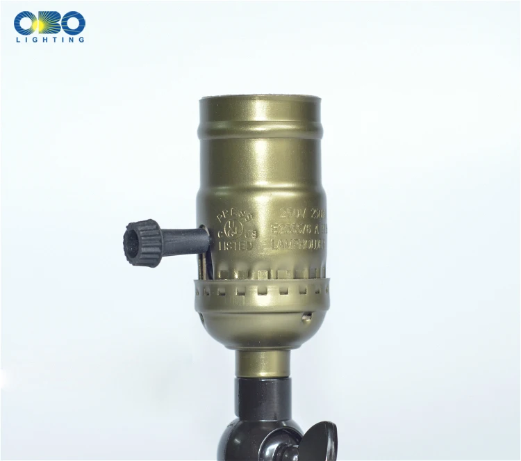 de parede em bronze com interruptor de 110mm.