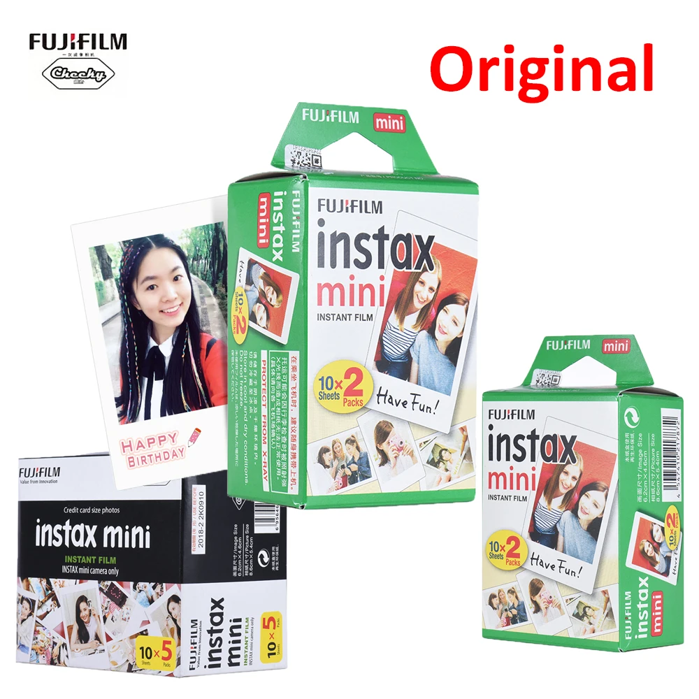 Белая пленка для Fuji Instax Mini 9 пленка Фотобумага набор для моментальных фотоснимков пленка для ЖК-дисплея с подсветкой Fujifilm Instax Mini 8/9/25/90/фотоаппаратов моментальной печати 7s 10/20/50 листов