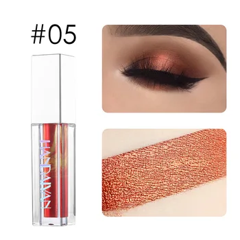 

HANDAIYAN 1PC 10 Color Liquid Glitter Eyeshadow Shimmer Eyeshadow Waterproof Long-lasting Shimmer Eyeshadow