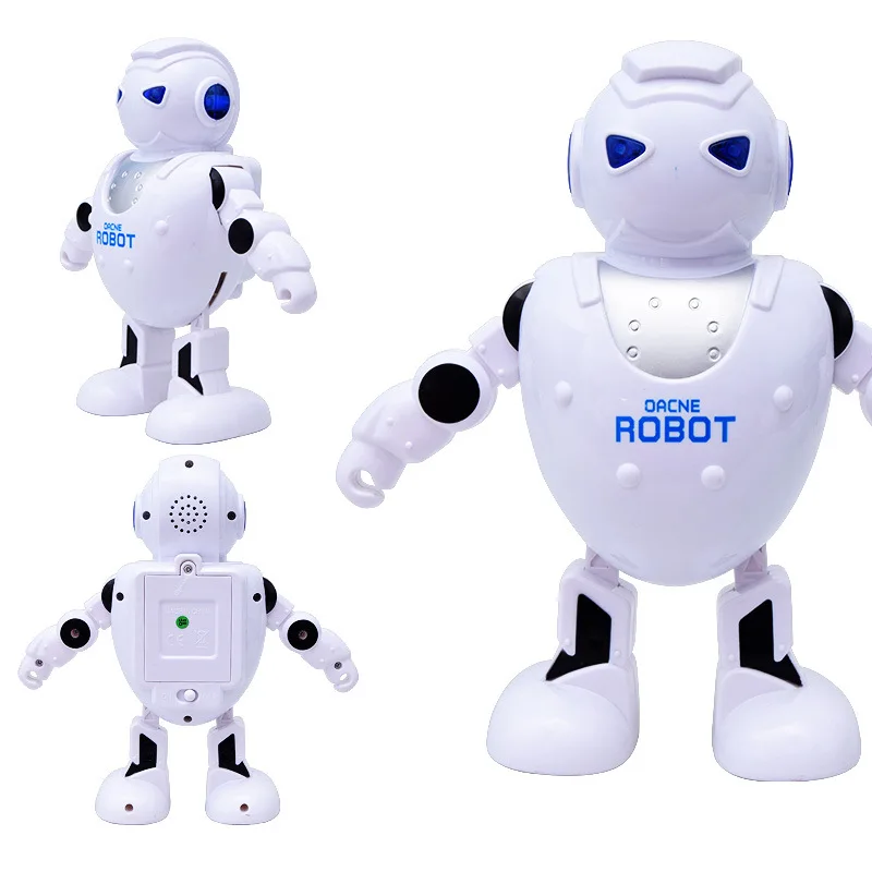 

Electric Dancing Robot Models Sway Space Robot with Light And Music CHILDREN'S Toy 9939