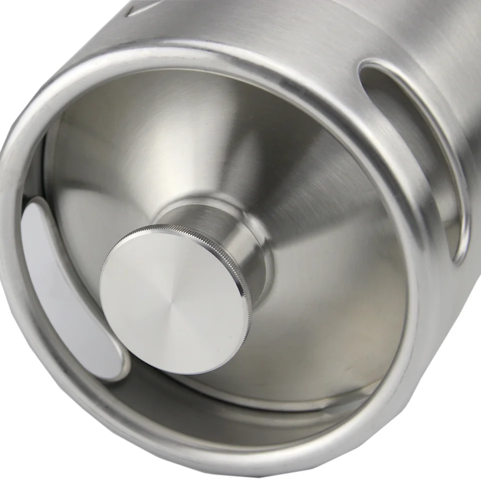 

2 litre beer keg housebrew made of high quality 304 stainless steel and portable inoxidable 2L growler dispenser