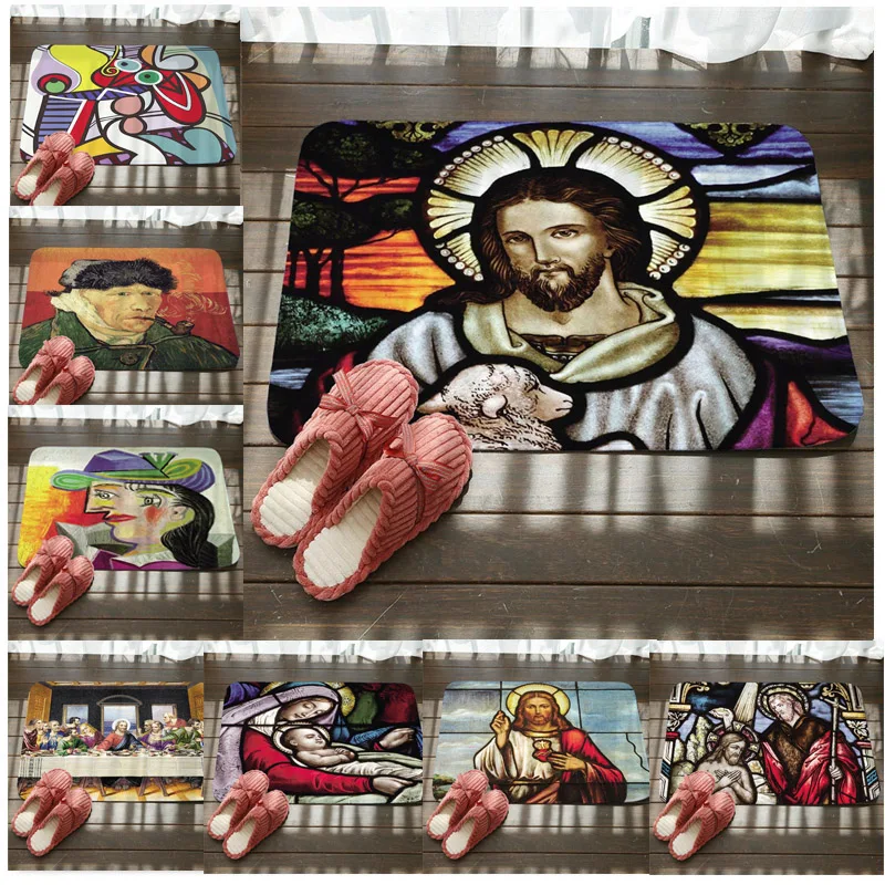 Celebrity Door Mat Home Doormat Corridor Kitchen Carpet Indoor Outdoor
Welcome Non-slip Living room Floor Mat Rug