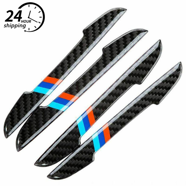 Car Door strips Anti Scratch Sticker Carbon Fiber Edge Protective Strips Side Doors Moldings Scuff trim Stickers for BMW