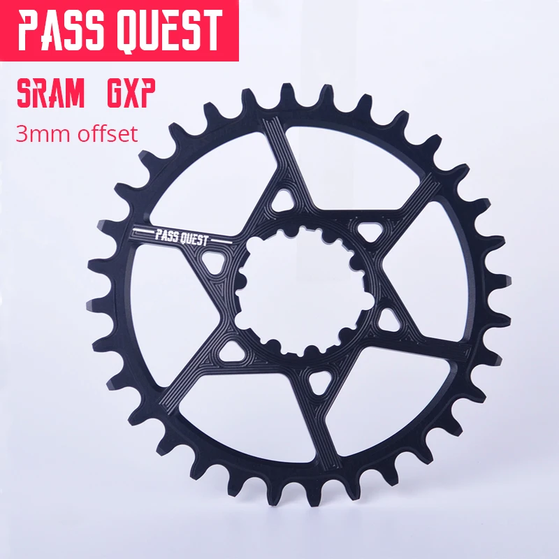 Звезда велосипедная PASS QUEST SRAM gx xx1 eagle GXP круглая для горного велосипеда с узкой