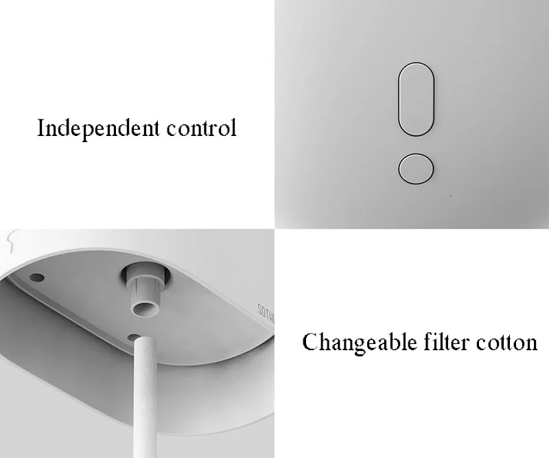 Xiaomi увлажнитель бесшумный ночник тишина Увлажнение воды туман воздушный диффузор для ароматерапии и увлажнитель машина