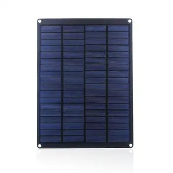 

Solar Charging Equipment 23*17*3cm Powered Home Improvement Camp Polysilicon 9W Durable Car Travel Outdoor Module Solar Cells