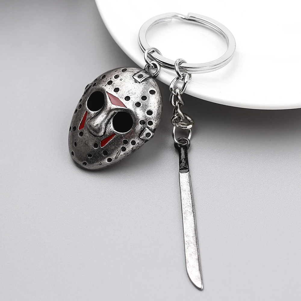 Friday the 13 брелок Чаки лицо Стивен Кингс это Пенни Вайз Джейсон Хоккей Фредди крик ужас Черная пятница брелок