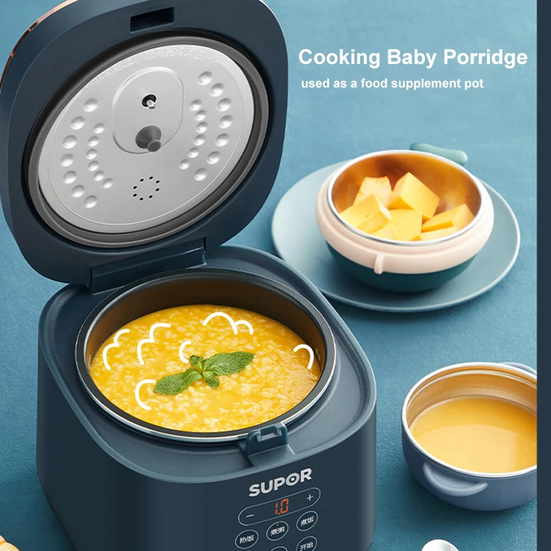 SUPOR Rice Cooker 1.8L Capacity Small Smart Electric Cooker Multifunction Full Automatic Rice Cooker Suitable For 1-4 People 4