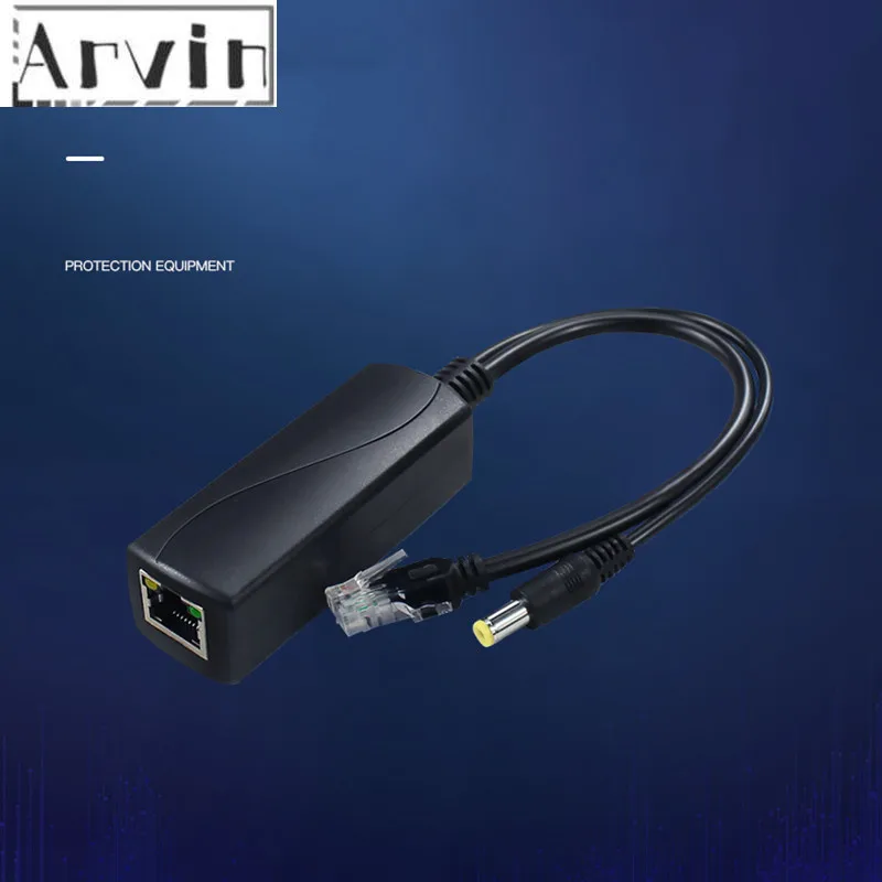 48V 12V POE Разъемы адаптер кабель сплиттер инжектор Питание для IP Камера Poe